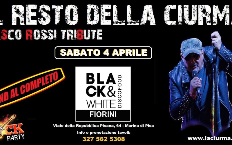 BLACK & WHITE 4 APRILE 26
